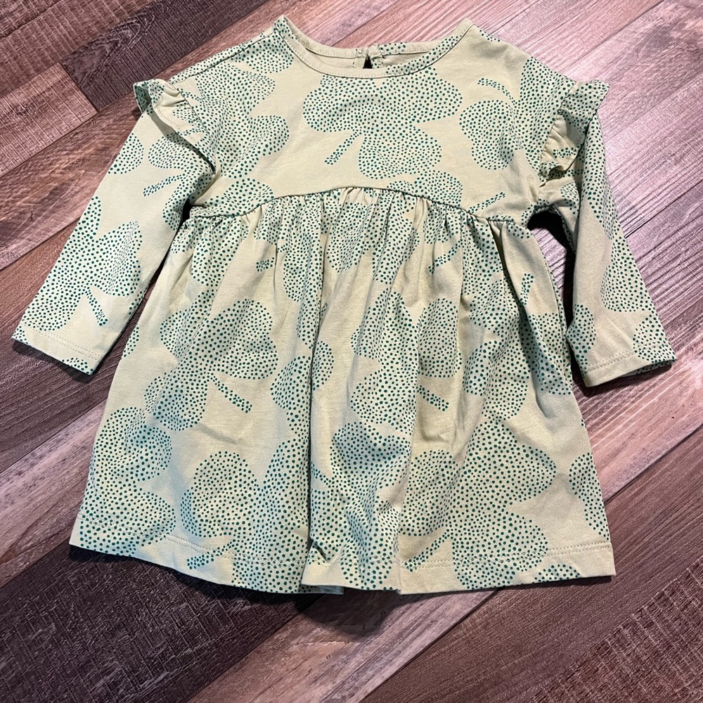Carter's shamrock St Pattys day dress